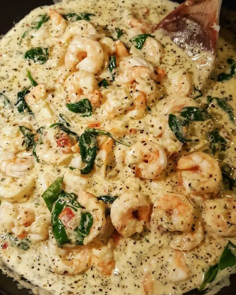 Creamy Tuscan Shrimp (Keto friendly)