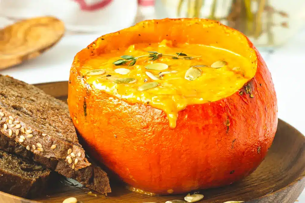 Camembert Pumpkin Soup - My Recipe posts