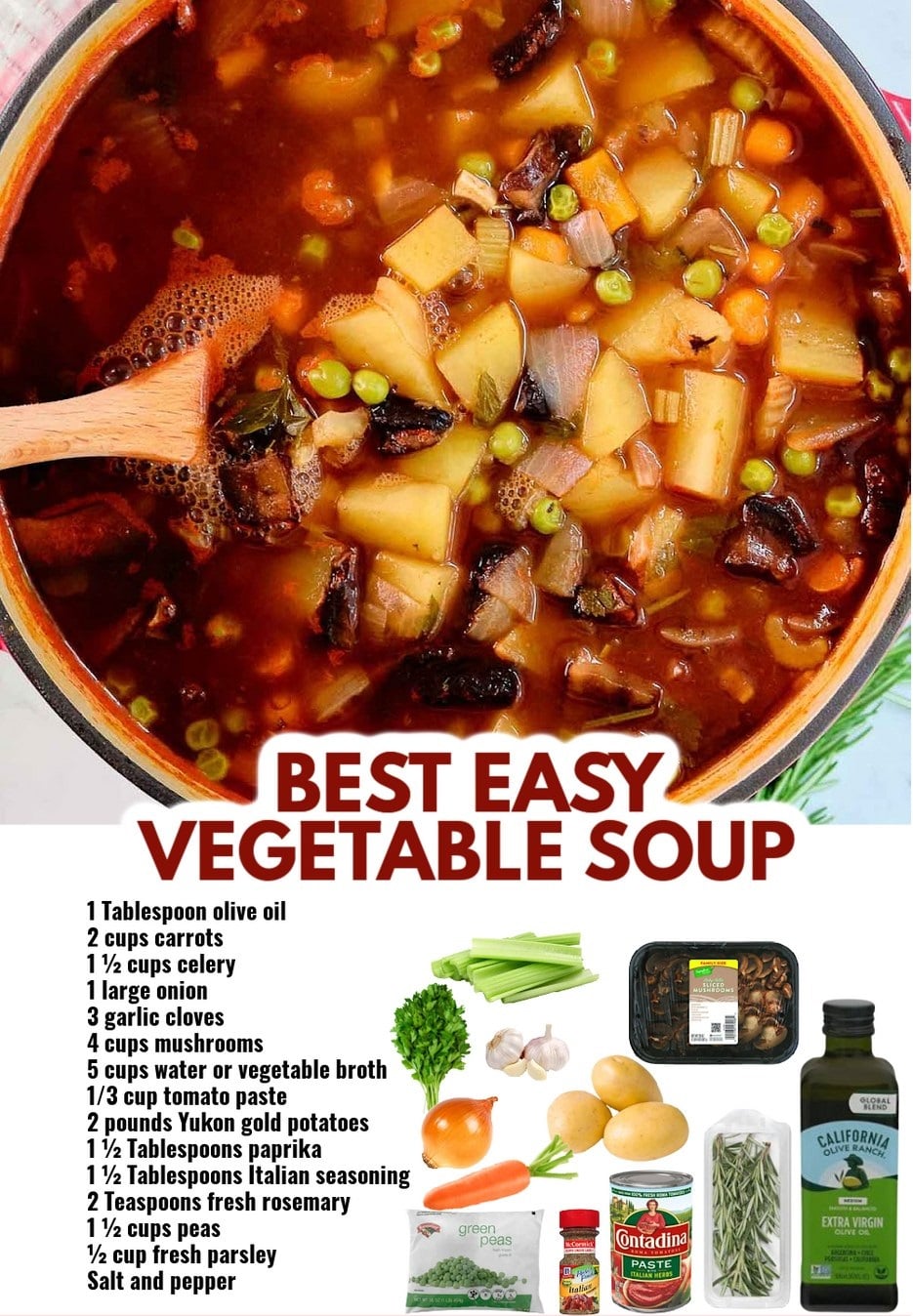 Best Easy Vegetable Soup - My Recipe posts